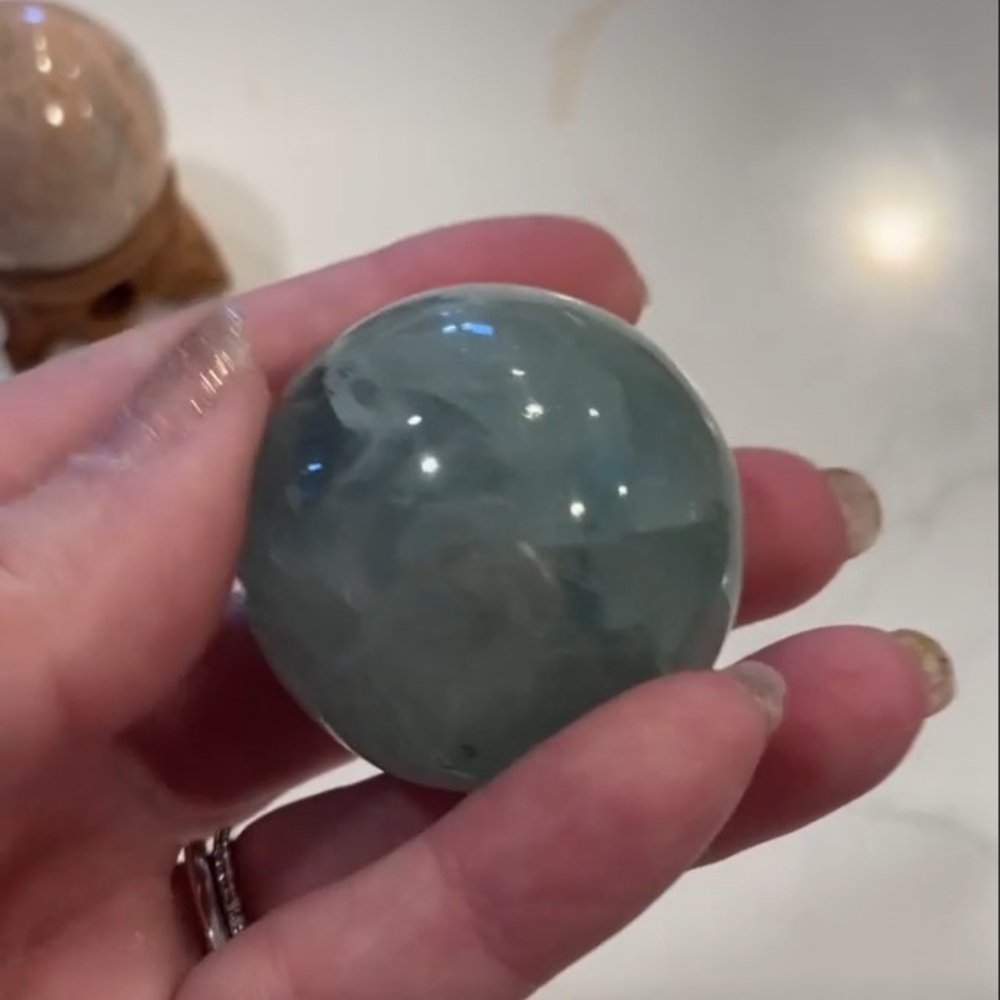 Beautiful Sphere of Fluorite